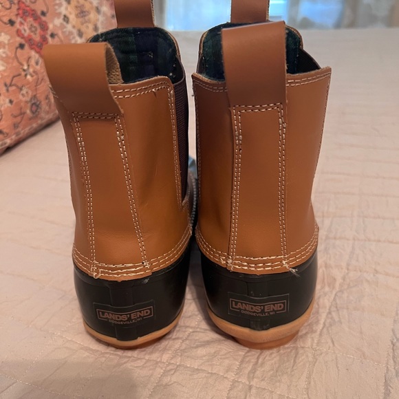 NWOT Land’s End Mens Chelsea Duck Boot size 10 - Picture 4 of 6